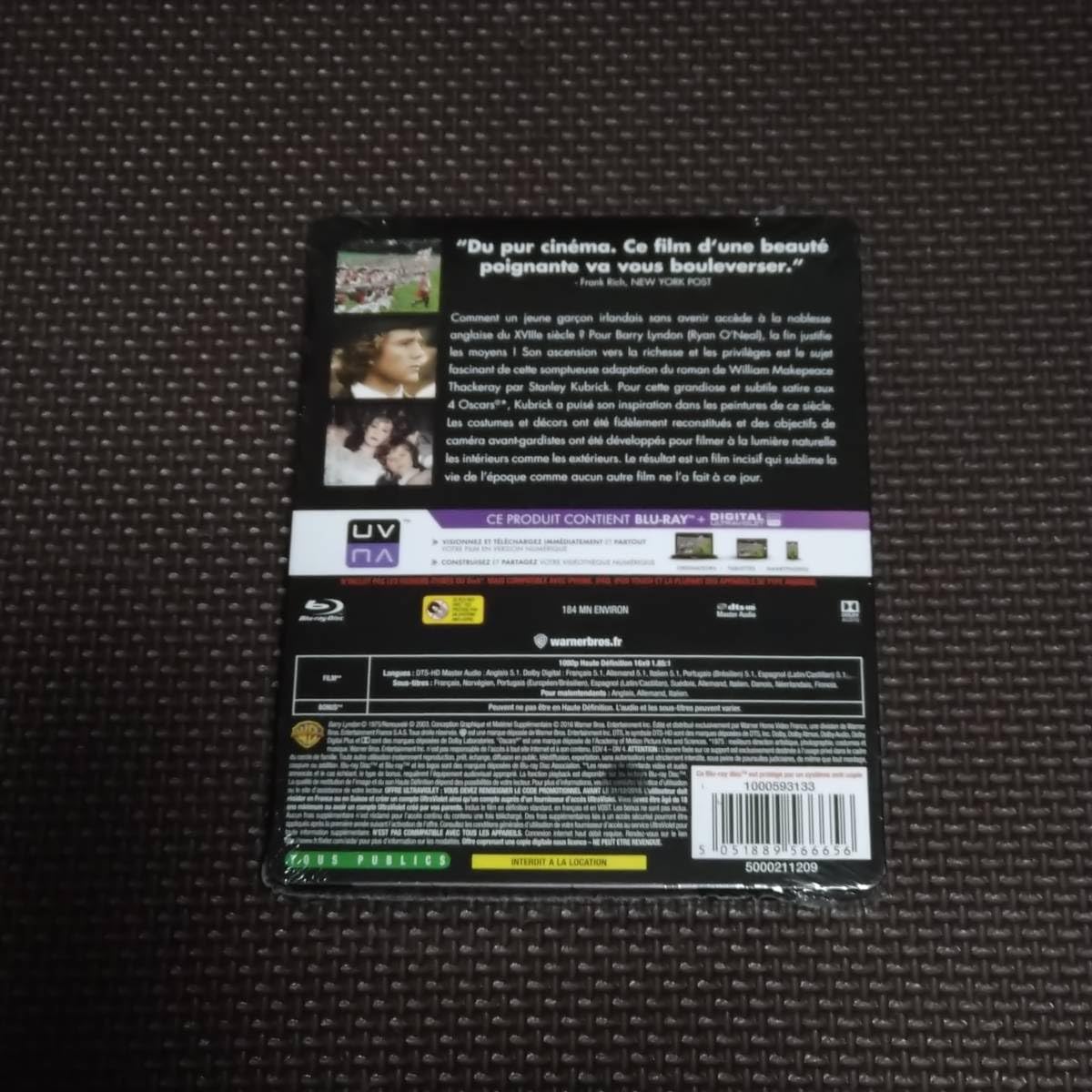 Amazon.co.jp: バリーリンドン スチールブック Blu-ray 日本語字幕